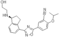 structure of CAS# 1306760-87-1, Ozanimod