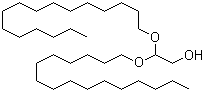 structure of CAS# 13071-60-8, 1,2-O-Dihexadecyl-rac-glycerol