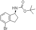 CAS # 1307231-21-5, N-[(1S)-4-Bromo-2,3-dihydro-1H-inden-1-yl]carbamic acid 1,1-dimethylethyl ester