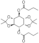 CAS # 1307298-34-5, 1,2:4,5-Bis-O-(1-methylethylidene)-D-myo-inositol 3,6-dibutanoate