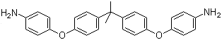 structure of CAS# 13080-86-9, 2,2'-双[4-(4-氨基苯氧基苯基)]丙烷
