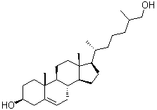 CAS # 13095-61-9, Cholest-5-ene-3beta,26-diol, (3beta)-Cholest-5-ene-3,26-diol, 26-Hydroxycholesterol, NSC 226105