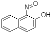structure of CAS# 131-91-9, 1-Nitroso-2-naphthol
