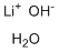 structure of CAS# 1310-66-3, Lithium hydroxide monohydrate