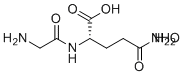 CAS # 131115-71-4 (172669-64-6), Glycyl-L-glutamine monohydrate, (2S)-5-amino-2-[(2-aminoacetyl)amino]-5-oxopentanoic acid,hydrate