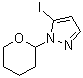 structure of CAS# 1311197-82-6, 5-碘-1-(四氢-2H-吡喃-2-基)-1H-吡唑