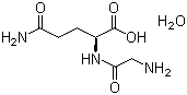 structure of CAS# 13115-71-4, 甘氨酰-L-谷氨酰胺一水合物
