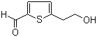 structure of CAS# 131202-63-6, 5-(2-Hydroxyethyl)thiophene-2-carboxaldehyde