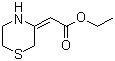 CAS # 131228-81-4, (2Z)-3-Thiomorpholinylideneacetic acid ethyl ester