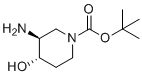 structure of CAS# 1312812-78-4, 叔-丁基(3s,4s)-3-氨基-4-羟基哌啶-1-羧酸酯
