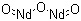 structure of CAS# 1313-97-9, Neodymium oxide
