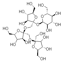 structure of CAS# 13133-07-8, Fungitetraose