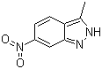 structure of CAS# 1313372-75-6, 3-Methyl-6-nitro-2H-indazole