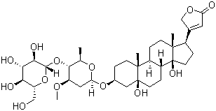 structure of CAS# 13137-64-9, Periplocin