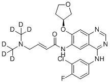 structure of CAS# 1313874-96-2, Afatinib-d6