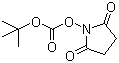 structure of CAS# 13139-12-3, tert-Butyl N-succinimidyl carbonate