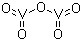 structure of CAS# 1314-62-1, Vanadium pentoxide