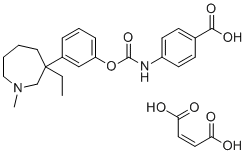 CAS # 1314003-47-8, Meptazinol Impurity 2, 4-(((3-(3-Ethyl-1-methylazepan-3-yl)phenoxy)carbonyl)amino)benzoic acid compound with maleic acid (1:1)