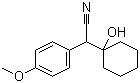 CAS 登录号：131801-69-9, 1-(羟基环己基)-(4-甲氧基苯基)乙腈