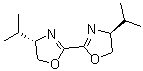 CAS # 131833-89-1, (4S,4'S)-(-)-4,4',5,5'-Tetrahydro-4,4'-bis(1-methylethyl)-2,2'-bioxazole