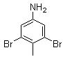 structure of CAS# 13194-73-5, 4-氨基-2,6-二溴甲苯