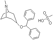 structure of CAS# 132-17-2, Benztropine mesylate