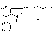 structure of CAS# 132-69-4, 盐酸苄达明