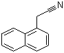structure of CAS# 132-75-2, 1-萘乙腈