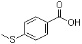 structure of CAS# 13205-48-6, 4-甲硫基苯甲酸