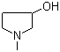 structure of CAS# 13220-33-2, 1-Methyl-3-pyrrolidinol