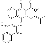 structure of CAS# 132242-52-5, Rubioncolin C
