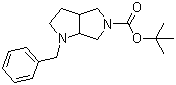 structure of CAS# 132414-80-3, 1-苄基六氢吡咯并[3,4-b]吡咯-5-羧酸叔丁酯