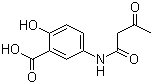 CAS 登录号：13243-99-7, 3'-羧基-4'-羟基乙酰乙酰苯胺
