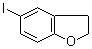 5-Iodo-2,3-dihydrobenzofuran molecular structure (CAS 132464-84-7)