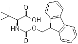 structure of CAS# 132684-60-7, Fmoc-L-叔亮氨酸