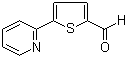 structure of CAS# 132706-12-8, 5-(Pyridin-2-yl)thiophene-2-carbaldehyde