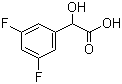 structure of CAS# 132741-31-2, 3,5-二氟扁桃酸