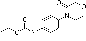 structure of CAS# 1327778-39-1, N-[4-(3-氧代-4-吗啉基)苯基]氨基甲酸乙酯
