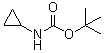 structure of CAS# 132844-48-5, N-(环丙基)氨基甲酸叔丁酯
