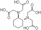 structure of CAS# 13291-61-7, 1,2-Cyclohexylenedinitrilotetraacetic acid