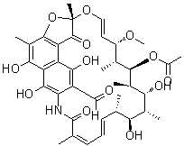 structure of CAS# 13292-22-3, 3-Formylrifamycin