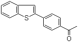 structure of CAS# 132932-62-8, 2-(4-乙酰基苯基)苯并噻吩