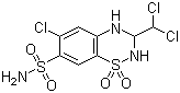 structure of CAS# 133-67-5, 三氯噻嗪