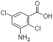 structure of CAS# 133-90-4, Chloramben