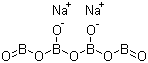structure of CAS# 1330-43-4, Sodium tetraborate