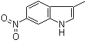 structure of CAS# 133053-76-6, 3-Methyl-6-nitro-1H-indole