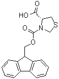 structure of CAS# 133054-21-4, (R)-3,4-噻唑烷二甲酸 3-芴甲基酯