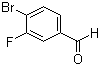 structure of CAS# 133059-43-5, 4-溴-3-氟苯甲醛