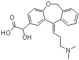 CAS # 1331822-32-2, 11-[3-(Dimethylamino)propylidene]-6,11-dihydro-alpha-hydroxy-dibenz[b,e]oxepin-2-acetic acid