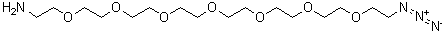 CAS 登录号：1333154-77-0, 23-叠氮基-3,6,9,12,15,18,21-七氧杂二十三烷-1-胺